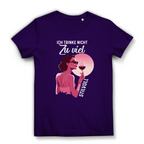 Damen Premium Bio T-Shirt Ich trinke nicht zu viel. Nur zu stilvoll
