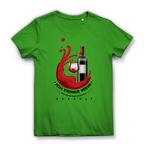 Damen Premium Bio T-Shirt Ich trinke Wein, weil Wasser keine Geschichten erzählt