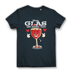 Damen Premium Bio T-Shirt Mein Glas ist nicht leer. Es ist enttäuscht