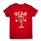 Damen Premium Bio T-Shirt Mein Glas ist nicht leer. Es ist enttäuscht