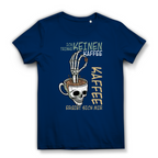 Damen Premium Bio T-Shirt „Ich trinke keinen Kaffee. Kaffee ergibt sich mir