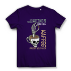 Damen Premium Bio T-Shirt „Ich trinke keinen Kaffee. Kaffee ergibt sich mir