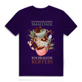 Herren Premium Bio T-Shirt Ich brauche keinen Smalltalk. Ich brauche Koffein