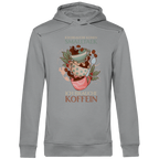 Herren Premium Bio Hoodie Ich brauche keinen Smalltalk. Ich brauche Koffein