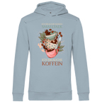Herren Premium Bio Hoodie Ich brauche keinen Smalltalk. Ich brauche Koffein