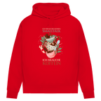 Damen Premium Bio Hoodie Ich brauche keinen Smalltalk. Ich brauche Koffein