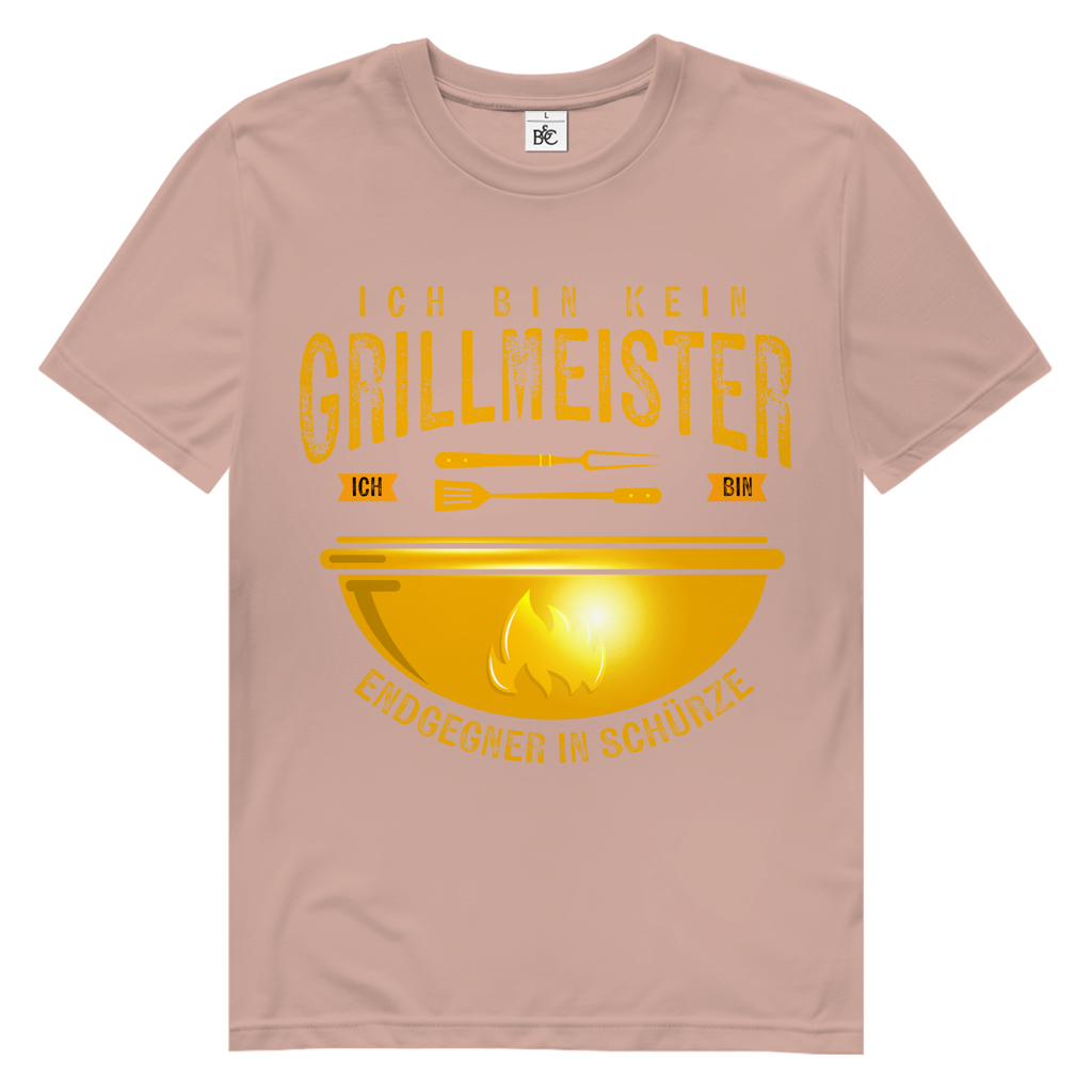 Herren Premium Bio T-Shirt Ich bin kein Grillmeister. Ich bin Endgegner in Schürze