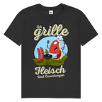 Herren Premium Bio T-Shirt Ich grille Fleisch. Und Erwartungen