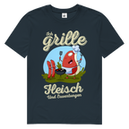 Herren Premium Bio T-Shirt Ich grille Fleisch. Und Erwartungen