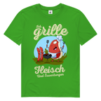 Herren Premium Bio T-Shirt Ich grille Fleisch. Und Erwartungen
