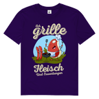 Herren Premium Bio T-Shirt Ich grille Fleisch. Und Erwartungen