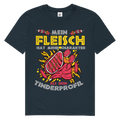 Herren Premium Bio T-Shirt Mein Fleisch hat mehr Charakter als dein Tinderprofil