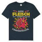Herren Premium Bio T-Shirt Mein Fleisch hat mehr Charakter als dein Tinderprofil