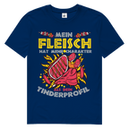 Herren Premium Bio T-Shirt Mein Fleisch hat mehr Charakter als dein Tinderprofil