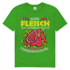 Herren Premium Bio T-Shirt Mein Fleisch hat mehr Charakter als dein Tinderprofil
