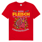 Herren Premium Bio T-Shirt Mein Fleisch hat mehr Charakter als dein Tinderprofil