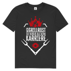Herren Premium Bio T-Shirt Mein Grillrost ist heißer als deine Karriere