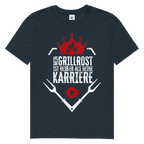 Herren Premium Bio T-Shirt Mein Grillrost ist heißer als deine Karriere