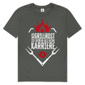 Herren Premium Bio T-Shirt Mein Grillrost ist heißer als deine Karriere