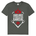 Herren Premium Bio T-Shirt Mein Grillrost ist heißer als deine Karriere
