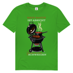 Herren Premium Bio T-Shirt Mein Rauch ist Absicht. Genau wie mein Schweigen