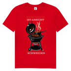 Herren Premium Bio T-Shirt Mein Rauch ist Absicht. Genau wie mein Schweigen