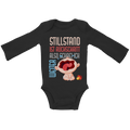 Baby Bio Bodysuite Langarm Stillstand ist Rückschritt. Also schrei ich weiter