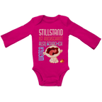 Baby Bio Bodysuite Langarm Stillstand ist Rückschritt. Also schrei ich weiter