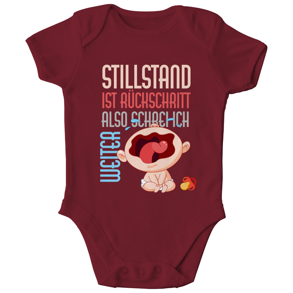 Kinder Bio Body Stillstand ist Rückschritt. Also schrei ich weiter