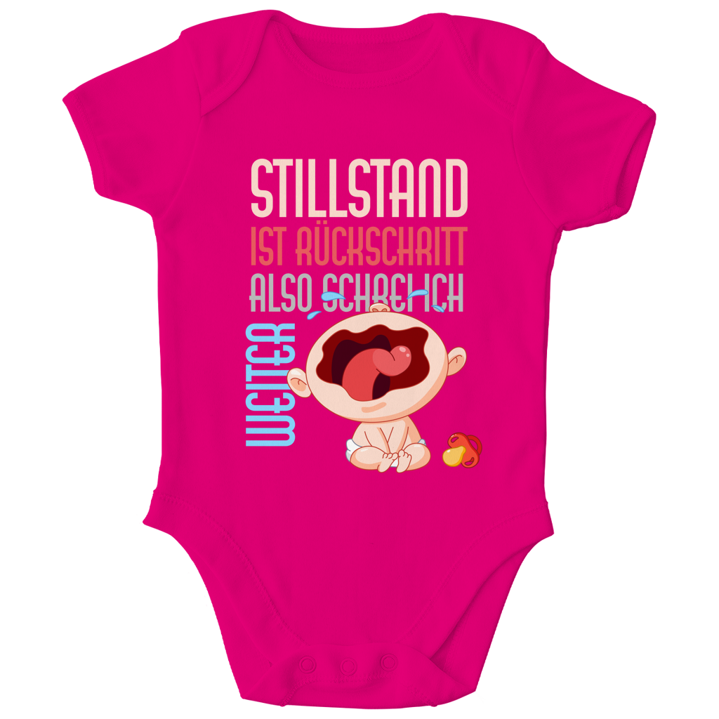 Kinder Bio Body Stillstand ist Rückschritt. Also schrei ich weiter