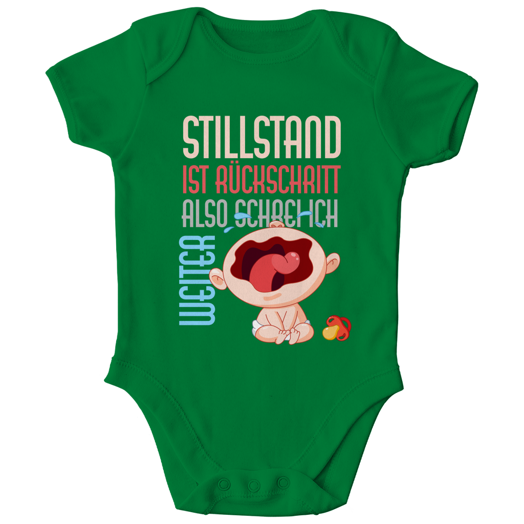 Kinder Bio Body Stillstand ist Rückschritt. Also schrei ich weiter