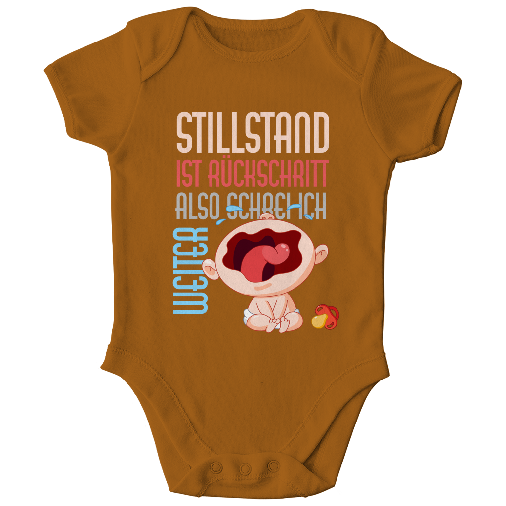 Kinder Bio Body Stillstand ist Rückschritt. Also schrei ich weiter