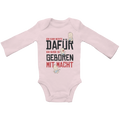 Baby Bio Bodysuite Langarm Ich kann nichts dafür. Ich wurde so geboren – mit Macht