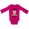 Baby Bio Bodysuite Langarm Ich bin nicht müde. Ich bin fertig mit euch