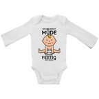 Baby Bio Bodysuite Langarm Ich bin nicht müde. Ich bin fertig mit euch
