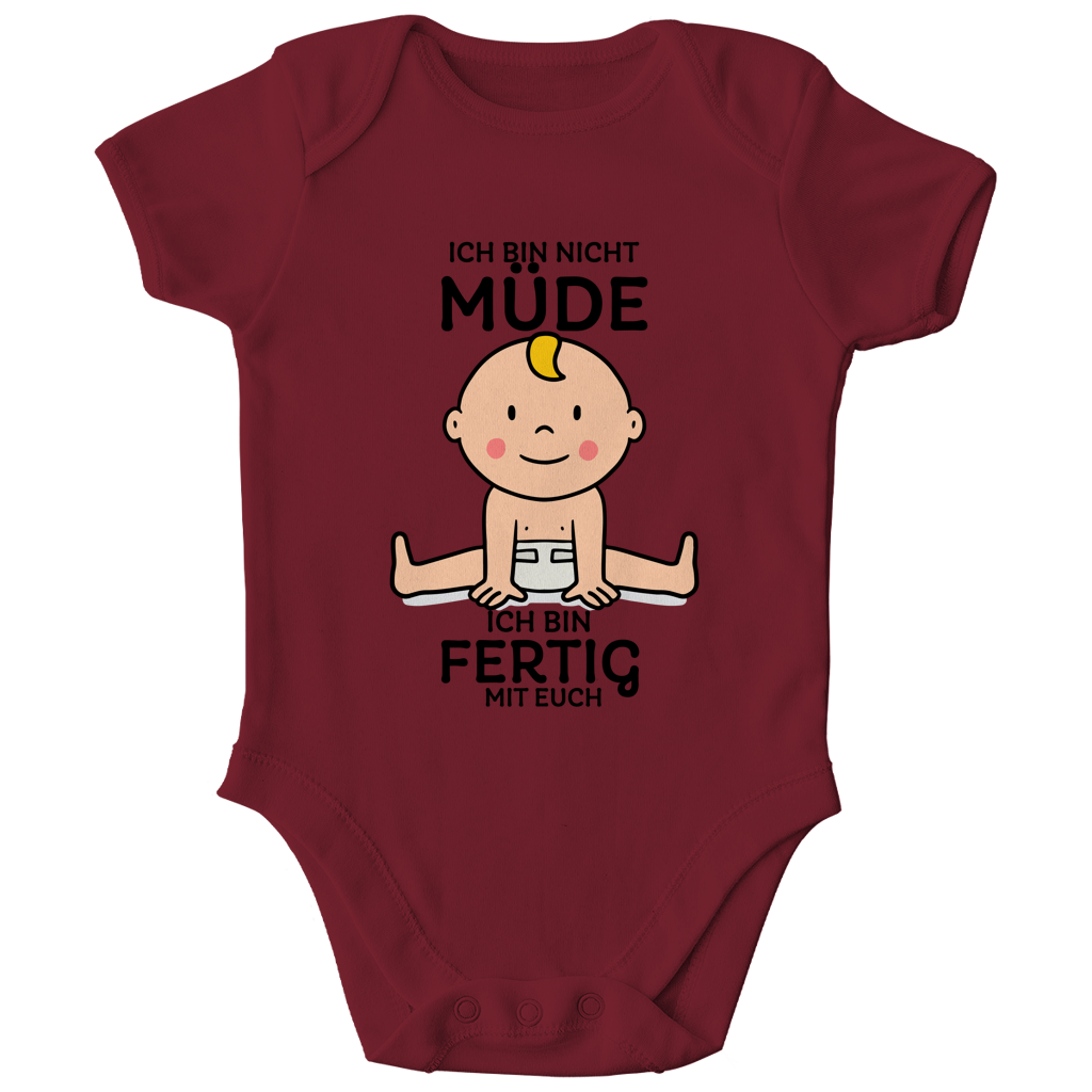 Kinder Bio Body Ich bin nicht müde. Ich bin fertig mit euch
