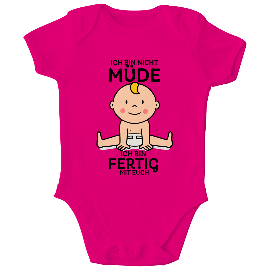 Kinder Bio Body Ich bin nicht müde. Ich bin fertig mit euch