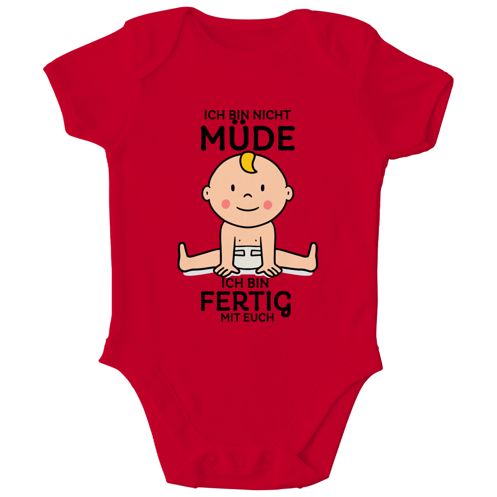 Kinder Bio Body Ich bin nicht müde. Ich bin fertig mit euch