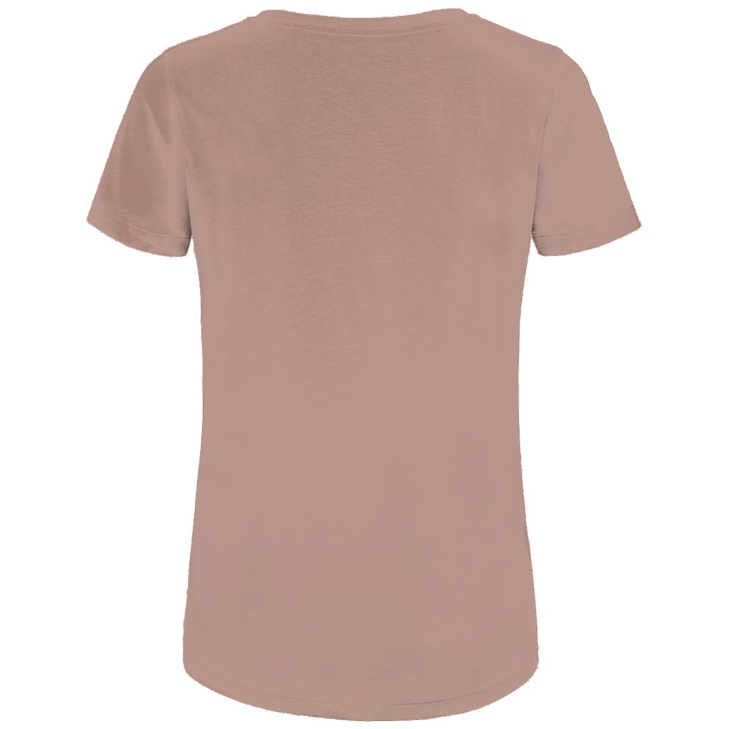Damen Premium Bio T-Shirt Meine Katze miaut nicht. Sie verachtet auf akustischer Ebene
