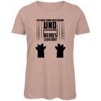 Damen Premium Bio T-Shirt Ich habe einen Kratzbaum. Und Selbstachtung. Beides zerstört