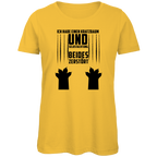 Damen Premium Bio T-Shirt Ich habe einen Kratzbaum. Und Selbstachtung. Beides zerstört