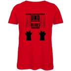 Damen Premium Bio T-Shirt Ich habe einen Kratzbaum. Und Selbstachtung. Beides zerstört