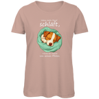 Damen Premium Bio T-Shirt Wenn mein Hund schläft, träumt der Asphalt von seinen Pfoten