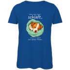 Damen Premium Bio T-Shirt Wenn mein Hund schläft, träumt der Asphalt von seinen Pfoten