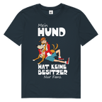 Herren Premium Bio T-Shirt Mein Hund hat keine Besitzer. Nur Fans