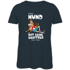 Damen Premium Bio T-Shirt Mein Hund hat keine Besitzer. Nur Fans