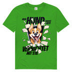Herren Premium Bio T-Shirt Mein Hund frisst nicht – er vernichtet mit Stil