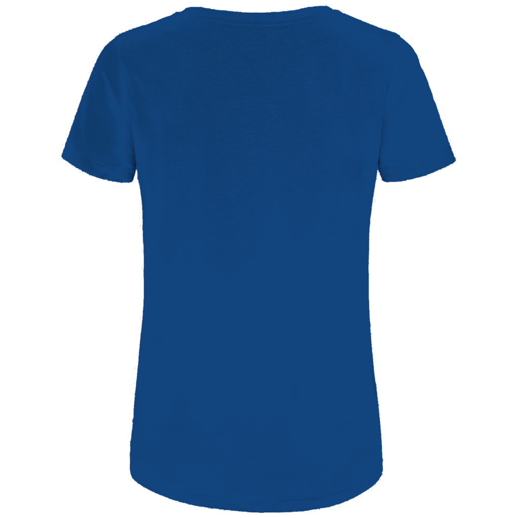 Damen Premium Bio T-Shirt Mein Hund braucht keinen Maulkorb Die Strae braucht Schutz