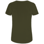 Damen Premium Bio T-Shirt Leine Mein Hund trägt sie nur, damit ich mich sicher fühle