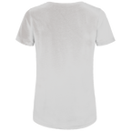Damen Premium Bio T-Shirt Ich führe meinen Hund nicht aus. Er zeigt mir die Welt